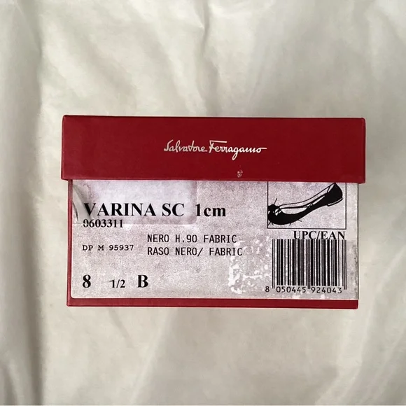 Salvatore Ferragamo ‘Varina’ Sequin Flats, Size 8 - Picture 11 of 11